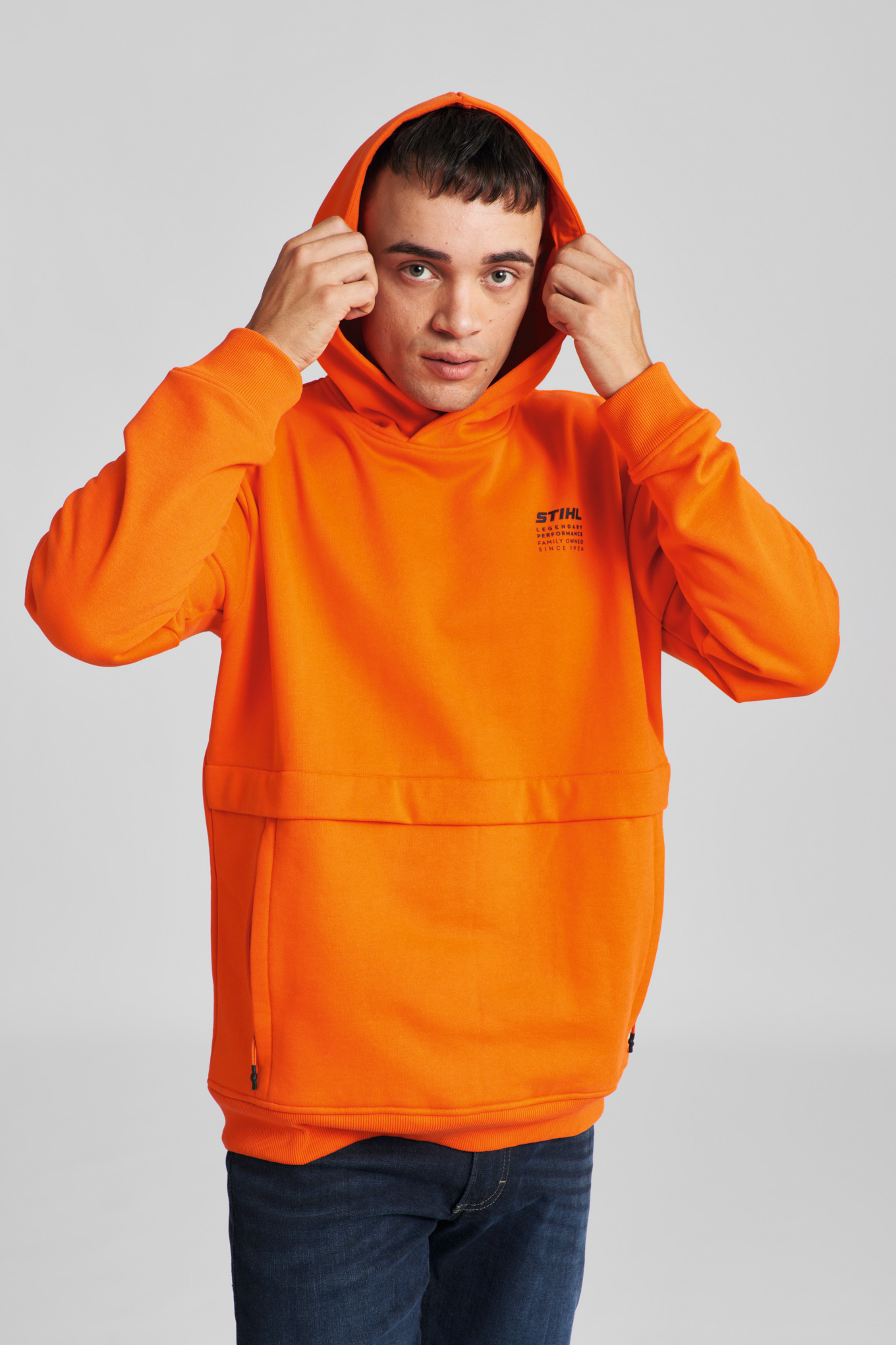 Hoodie LEGENDARY, Orange