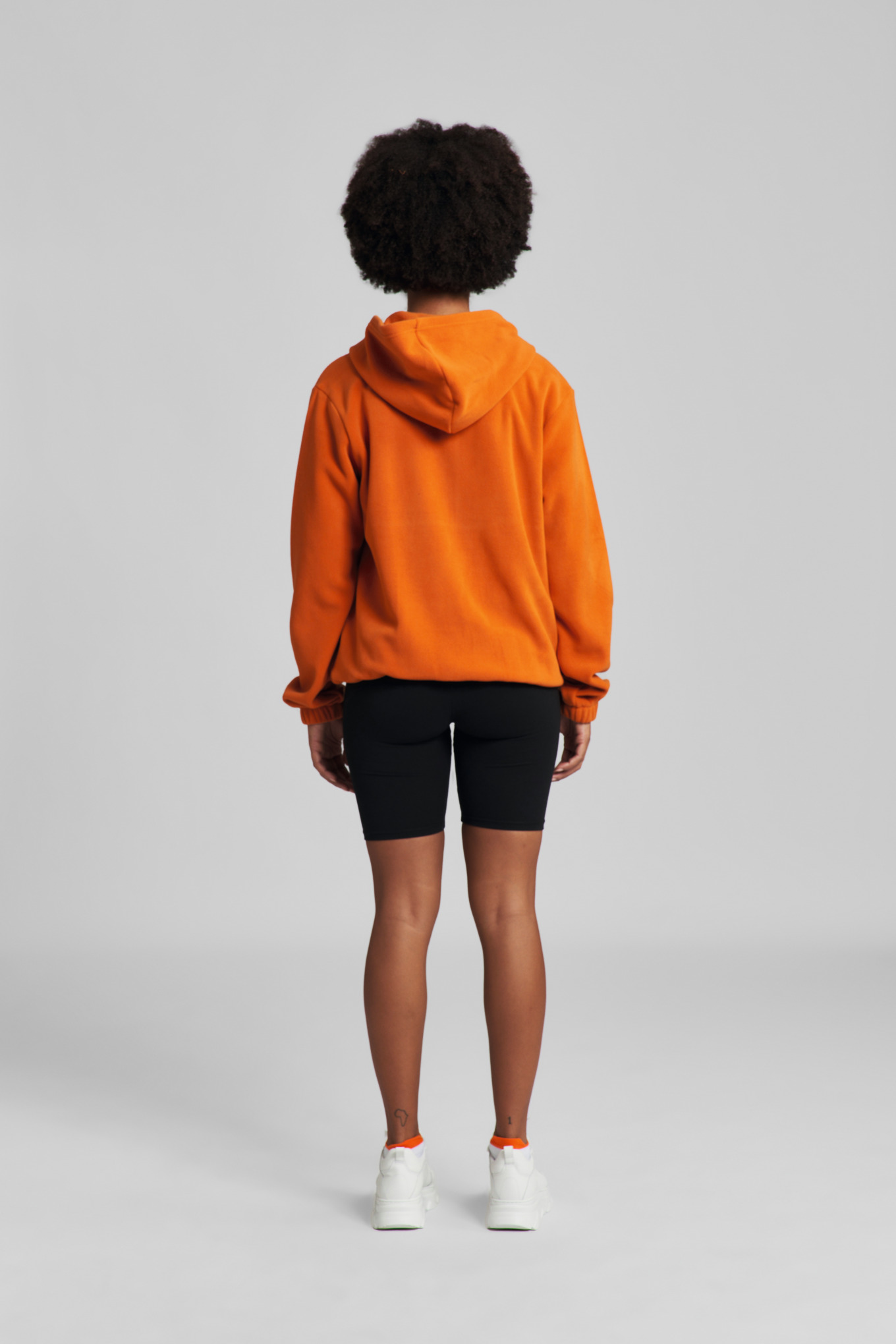 Hoodie FLEECE Orange