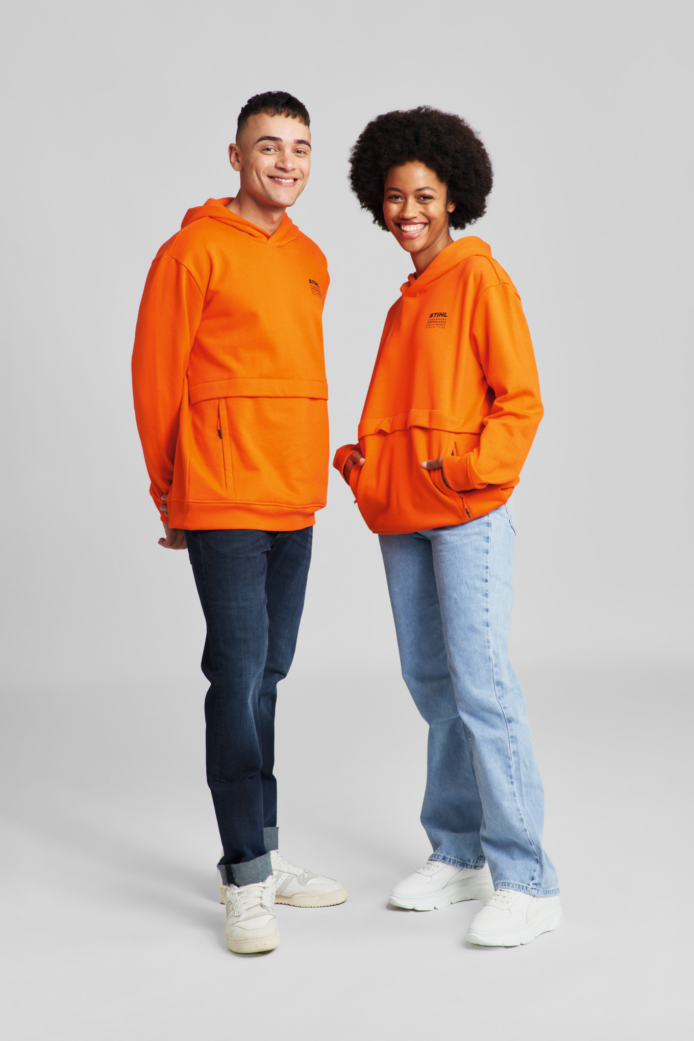 Hoodie LEGENDARY, Orange