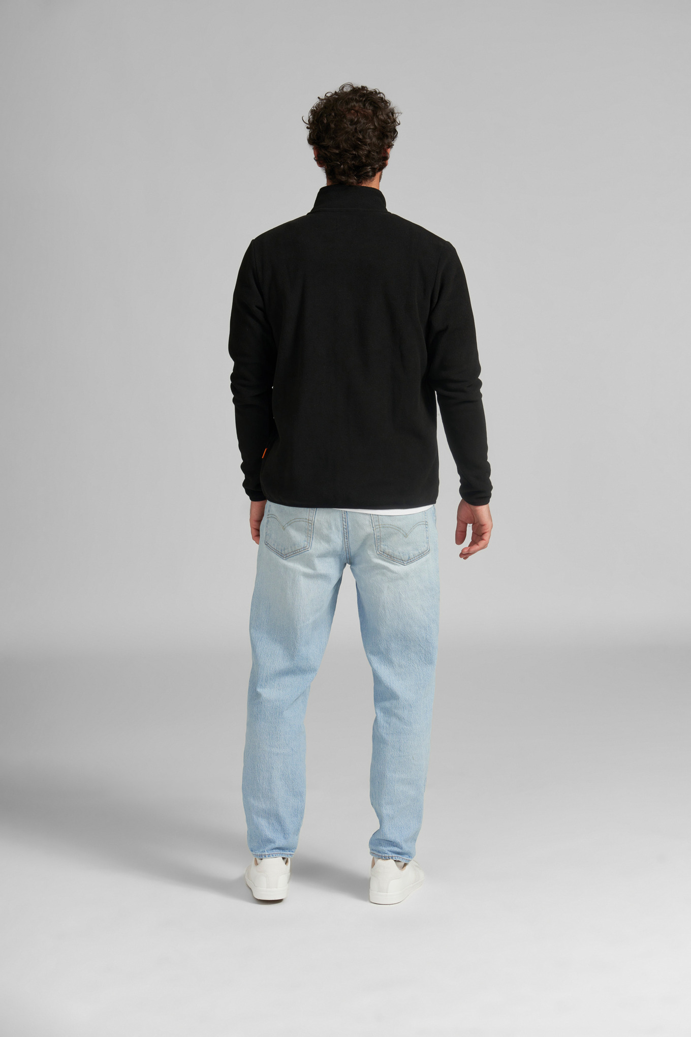 Fleecejacke CLASSIC BLACK