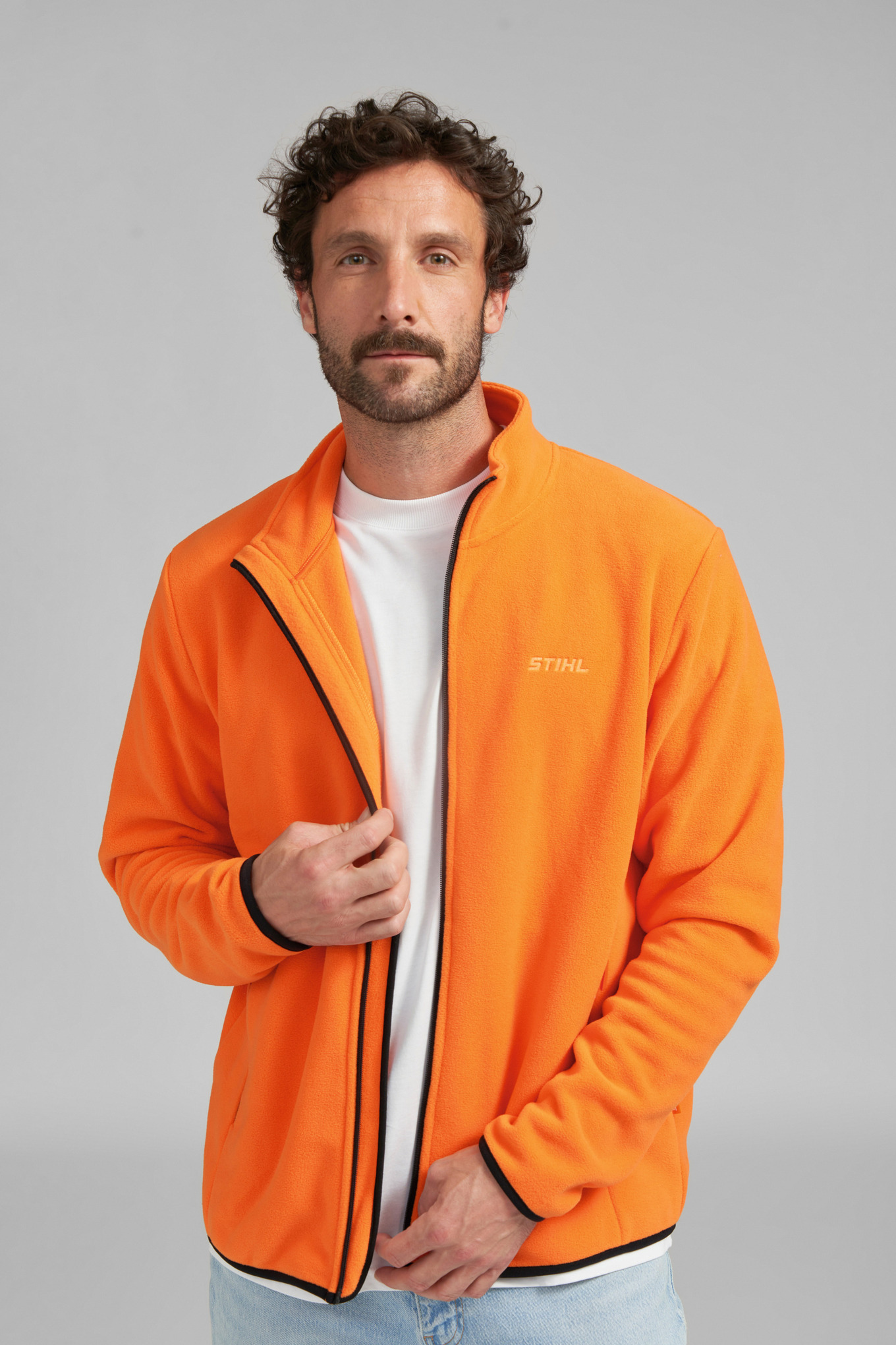 Fleecejacke CLASSIC ORANGE