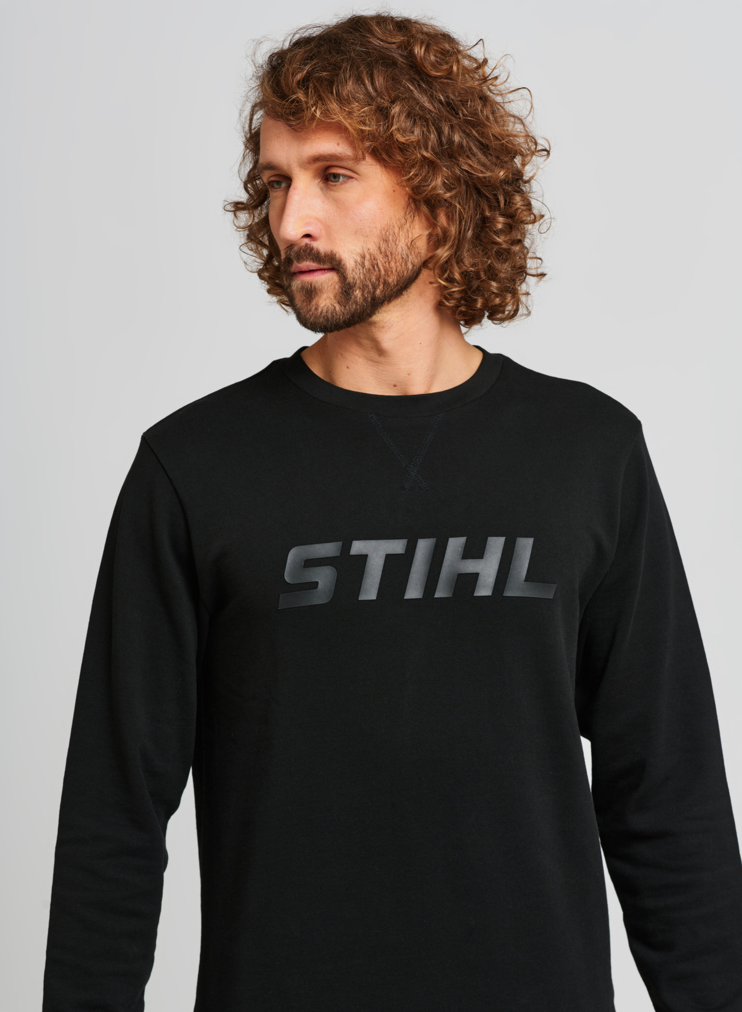 Sweatshirt LOGO BLACK schwarz