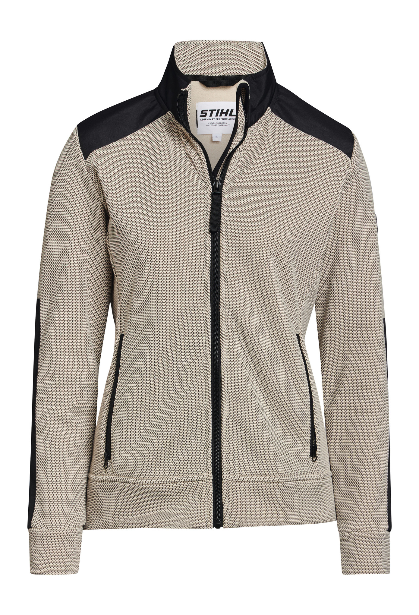 Fleecejacke Damen PERFORMANCE Beige