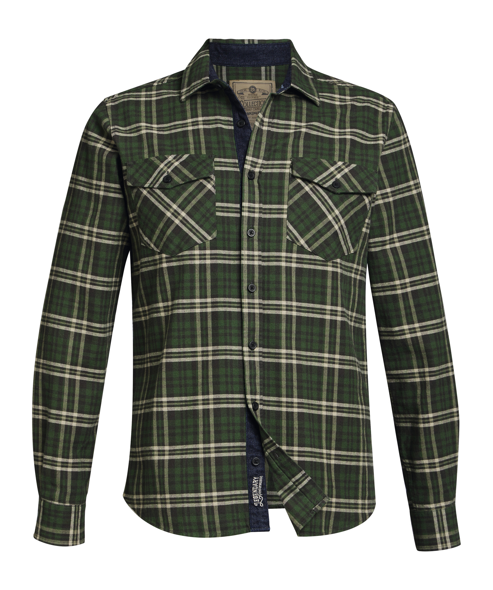 Hemd PLAID FLANNEL Grün