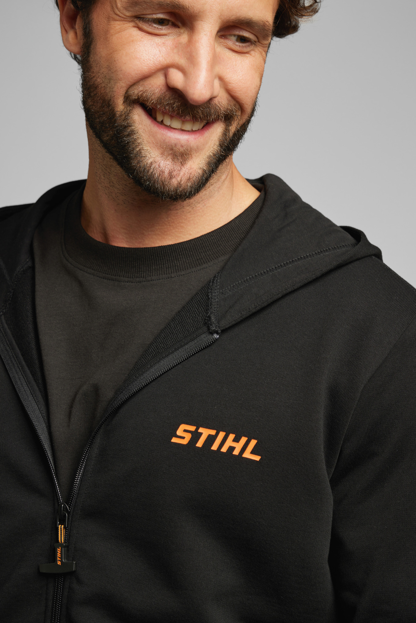 Hoodiejacke STIHL Schwarz