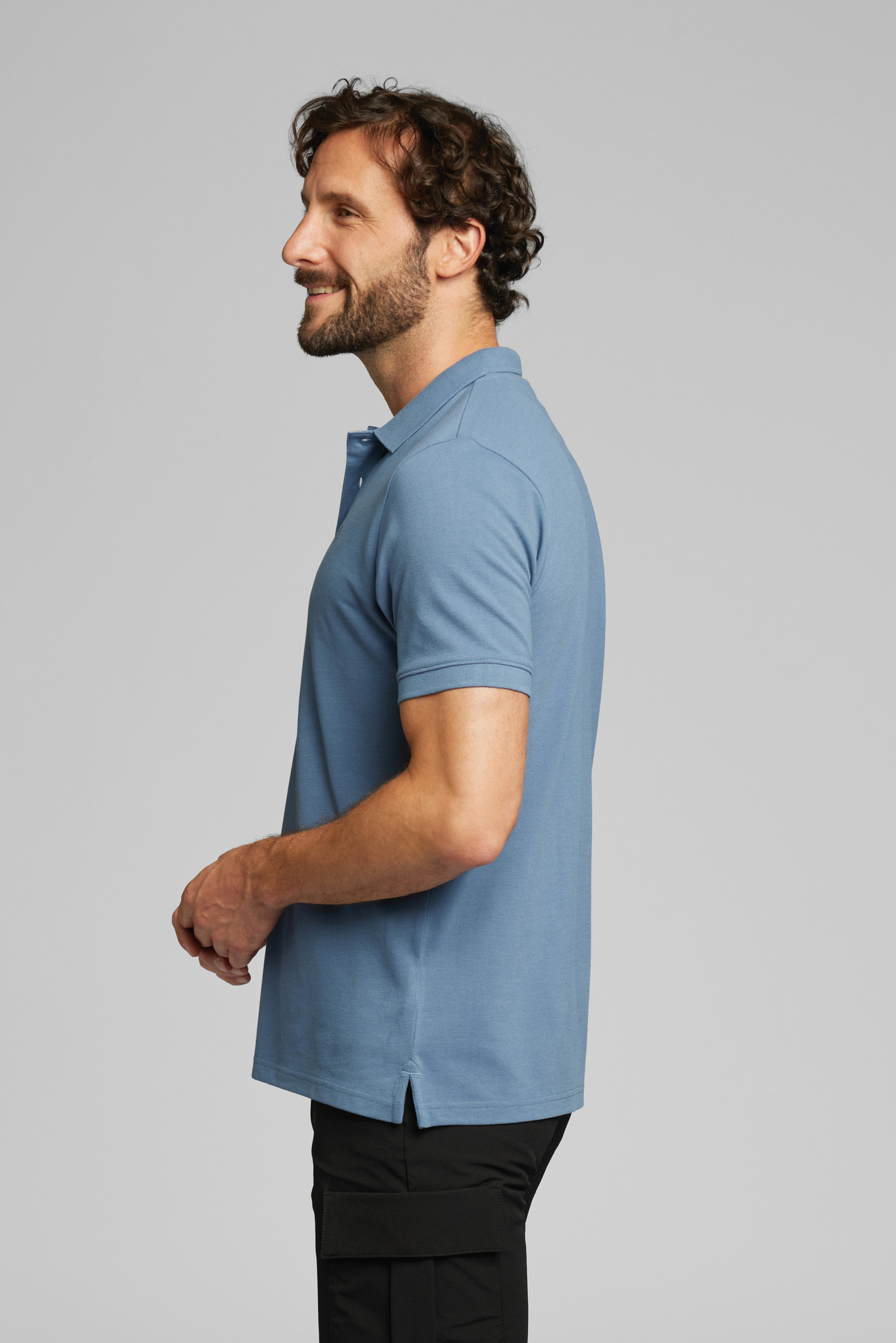 Poloshirt ICON BLUE Blau