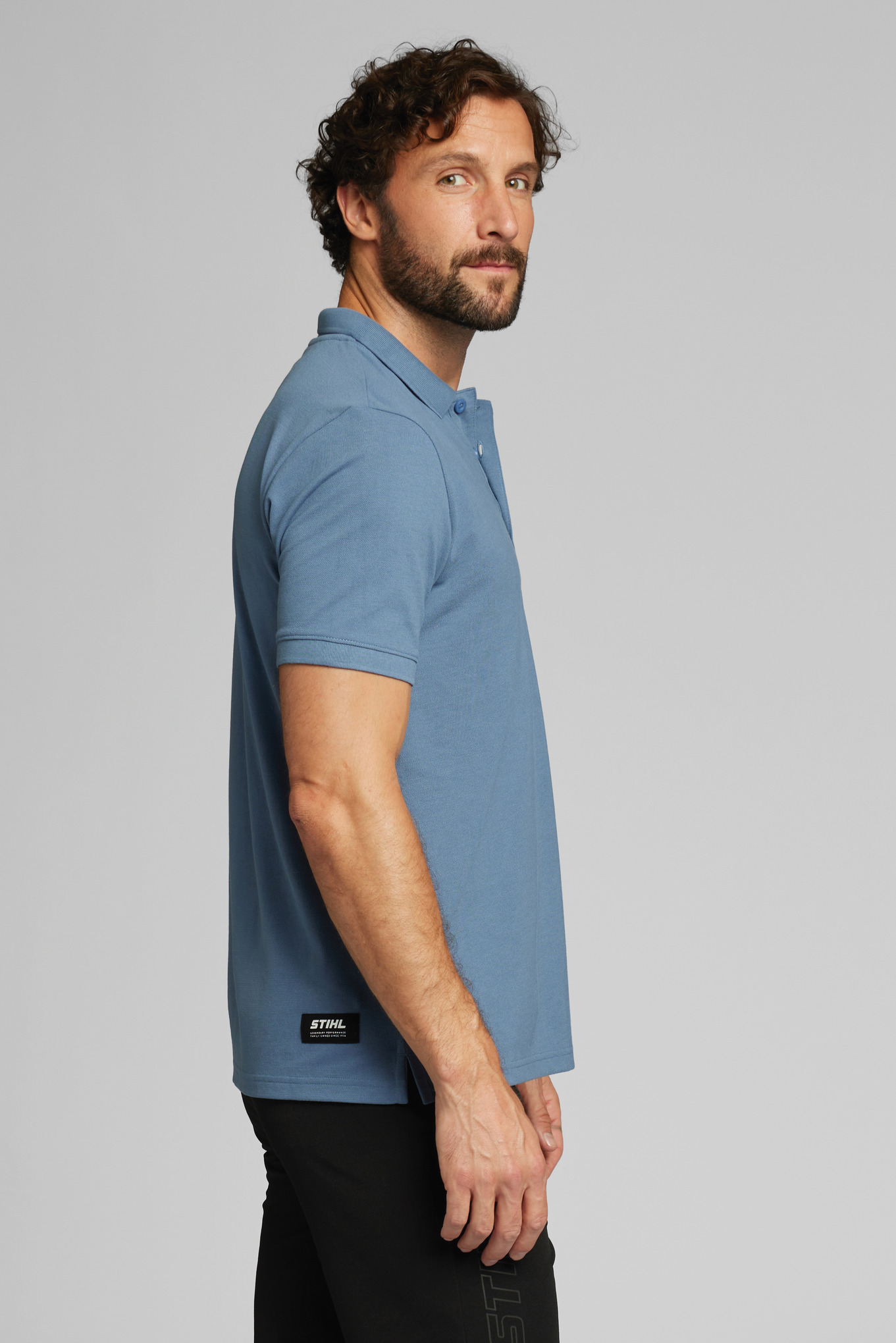 Poloshirt ICON BLUE Blau