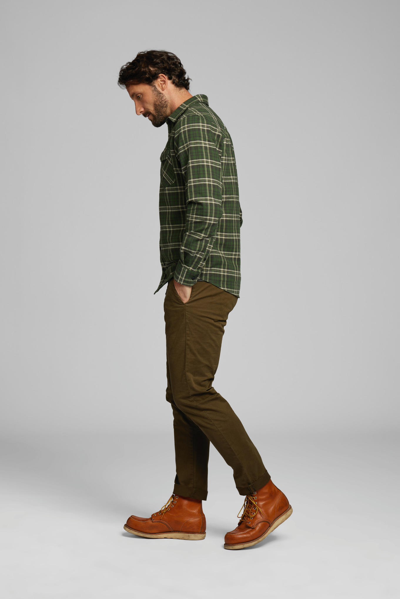 Hemd PLAID FLANNEL Grün