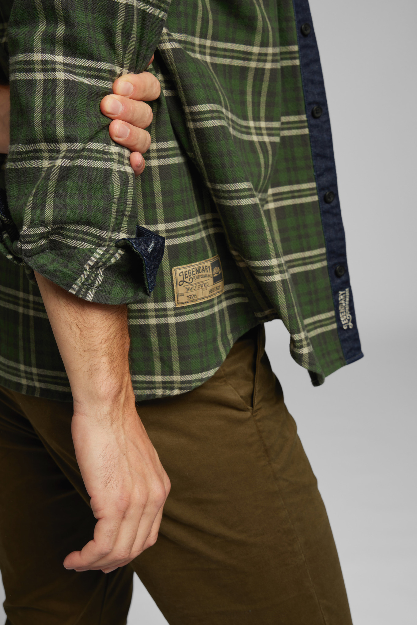 Hemd PLAID FLANNEL Grün