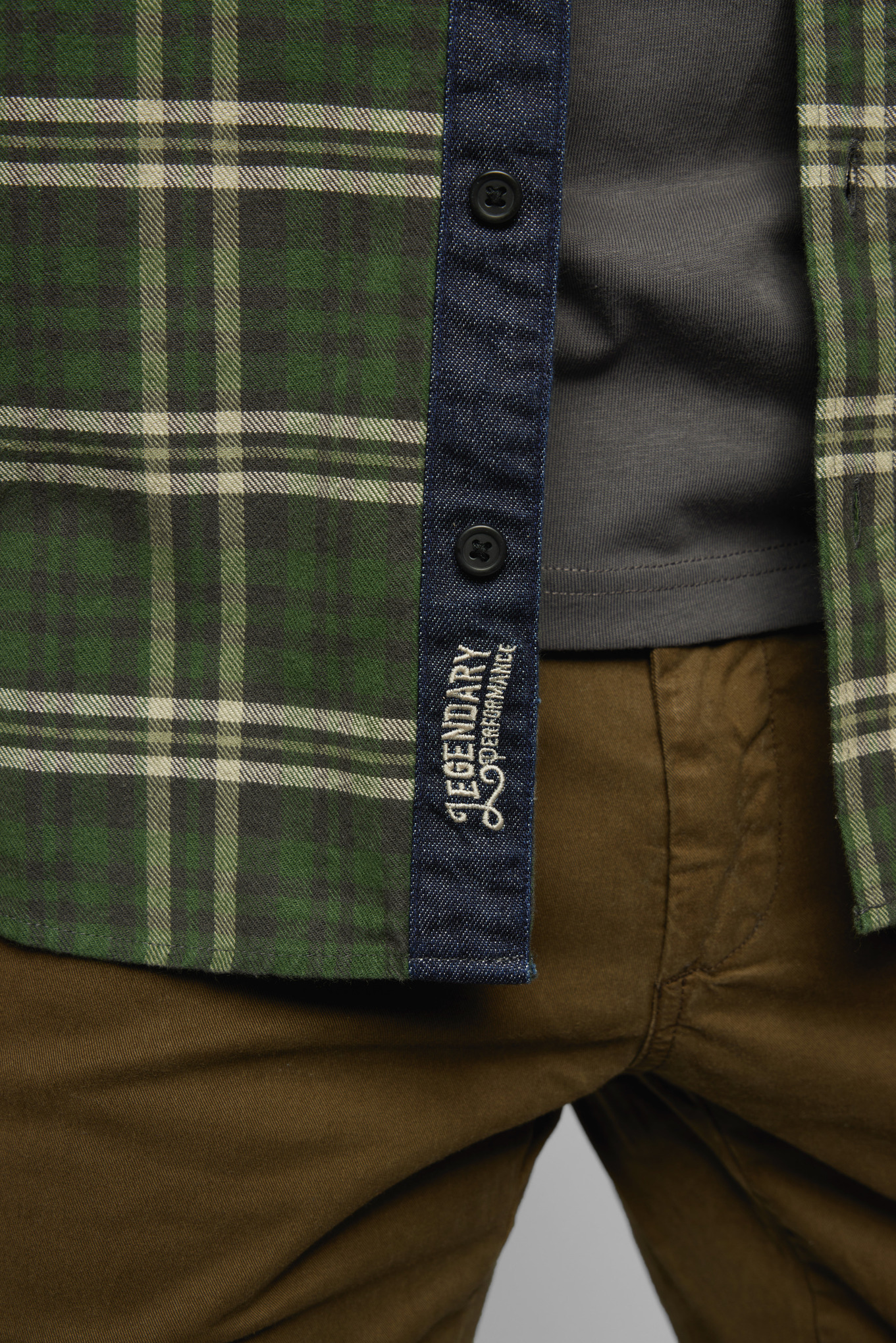 Hemd PLAID FLANNEL Grün