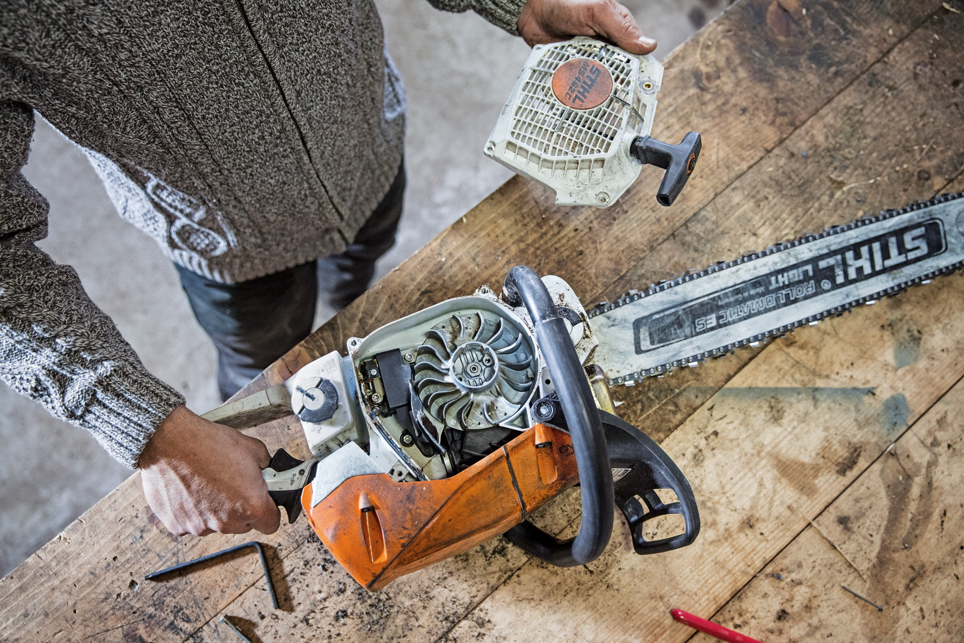 Kettensäge reinigen: Anleitung & Expertentipps | STIHL