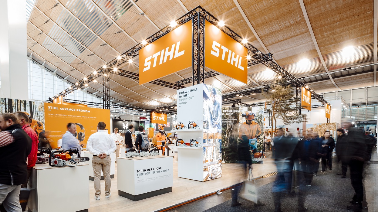 STIHL Messestand